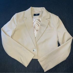 LC Waikiki Beige Cropped Blazer NWOT